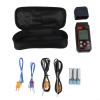 Dual Channel Digital Thermometer, K-Type Thermocouple Meter with Stainless Steel Probes, -328 to 2501F Wide Range Tester for Industrial Lab view 2