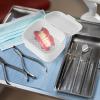 Artibetter Portable Breathable and Safety Denture with Case Locking Closure Pp Material, Compact White Denture Box Soaking for People with Fixator, for Outdoor Use and Daily view 4