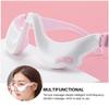 LALADEFIEE Eye Carry Dark for and Reduction Fatigue Relief Circle Massage Portable Care Device with Multi-frequency Curved Nose Bridge, Easy to White view 3