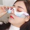 LALADEFIEE Eye Carry Dark for and Reduction Fatigue Relief Circle Massage Portable Care Device with Multi-frequency Curved Nose Bridge, Easy to White view 4
