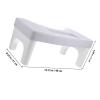 DINHEAROM Step Stool Made of Sturdy Pp Material Non-Slip Toilet for Adults with Simple Stylish Design Multi-Functional Compact Bathroom Stool for Toilets and Other Places for Comfortable view 2