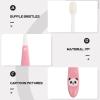 IMIKEYA Manual Toothbrush for Aged 2-12 with Soft Bristles and Comfortable Grip, Made of Sturdy Pp and TPR Materials, Includes Bucket for Easy Storage, for Daily Tooth Cleaning view 3