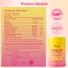 Cutting Drink Mix,Drink Mix Berberine Yerba Mate, Metabolic Wellness and Digestive Health-Strawberry Acai Flavor-30 Packs view 2