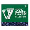 V7 Blueberry Sparkling Drink Pack Of Six - Caffeine Free-Natural Flavor-with Hygienic Protective Cap view 2