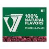 V7 Pomegranate Sparkling Drink-Caffeine Free-Natural Flavor-with Hygienic Protective Cap view 2