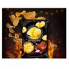 Barbecue Ribs Flavoured Potatoe Chips Bag 130g - Pack of 5 - Each bite is Bursting with a Smoky BBQ - LYS view 2