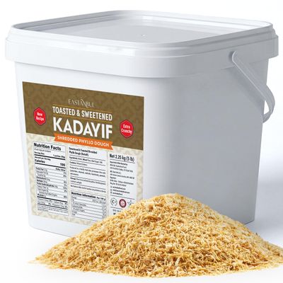 Eastanbul Baked Kataifi, Kadayif, Toasted Katafi, Extra Crunchy, 2.25kg