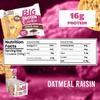Uncle Jacks BIG Protein Cookie 12 x 100g High Protein Soft-Baked Cookie 16g Protein Delicious On-the-Go Snack (Oatmeal Raisin) view 3