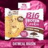 Uncle Jacks BIG Protein Cookie 12 x 100g High Protein Soft-Baked Cookie 16g Protein Delicious On-the-Go Snack (Oatmeal Raisin) view 4
