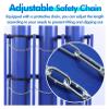 Floor Mounted Oxygen Tank Holder for 1, 2, 3 Tanks - Heavy Duty Steel Medical Gas Cylinder Rack with Safety Chain, Fits Propane & Argon Tanks in Home, Hospital, Workshop view 4