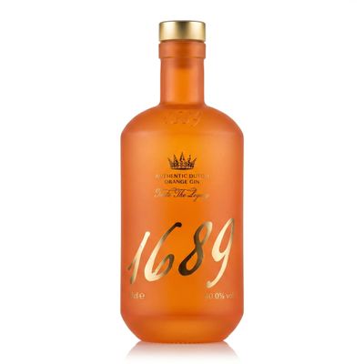 1689 Perfect Gin Gift Smooth & Rounded Finish with Unique Flavour- 300-Year-Old Recipe (Orange)