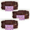 Chocolate Fudge Cake 400g Rich Moist Chocolate Cake with Smooth Chocolate Icing & Chocolate Curls Topping, Indulgent Dessert Treat, Ready to Serve Sweet Cake (3 x Pack) view 1