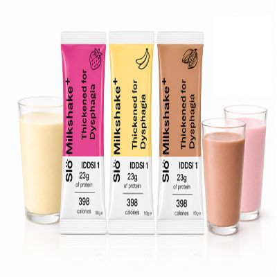 Slo Milkshake Pre Thickened Nutrition Drink Dysphagia Protein Trial Pack L2