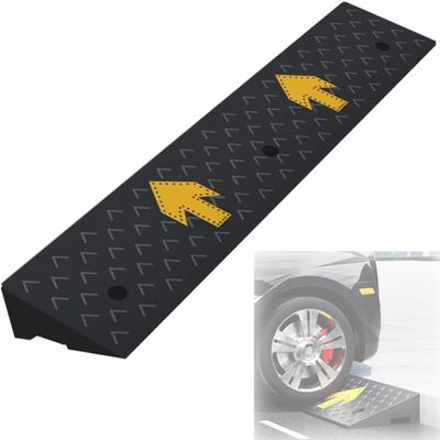 1.6-5 Rise Height Handicap Ramp, Door Threshold Wheelchair Ramps For Home, Car Ramp For Garage, Entry Ramps For Steps, One Color, 100x25x8cm