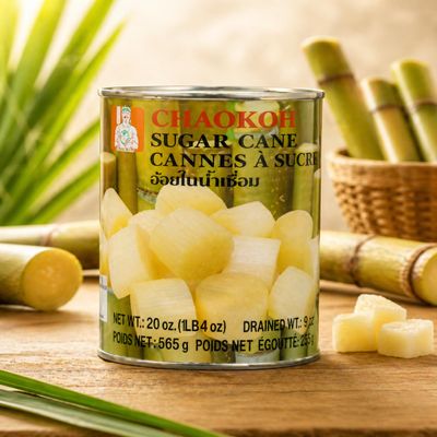 FAKHRI Chaokoh Sugar Cane in Syrup Naturally Sweet Tropical Delight