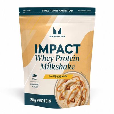 Myprotein Impact Whey Protein Milkshake - Salted Caramel | 15 Servings | Creamy Dessert-Style Gym Shake | 20g+ Protein Per Serving | Rich, Smooth & Indulgent Taste | Low Fat & Easy Mixing