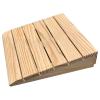 Portable Solid Wood Curb Ramps - Non-Slip Threshold Ramps for Wheelchair Accessibility, Ideal for Garage, Patio Doors, Loading Docks, Durable Design view 1