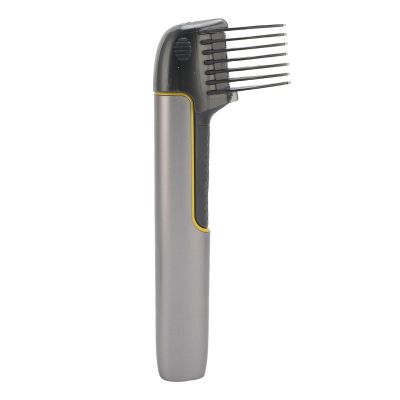 Brrnoo Body Hair Trimmer for Men with Extendable Arm Showerproof Body Groomer and Shaver Multifunctional Device for Precise Grooming of Beard Back Shoulders Chest Abdomen Legs IPX6 USB (USB)