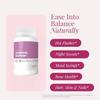 Estrogen Balance for Women | Relieve PMS, Hormonal Acne, Estrogen Imbalance, Irregular Menstruation and PMDD (Capsules) view 2