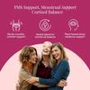 Estrogen Balance for Women | Relieve PMS, Hormonal Acne, Estrogen Imbalance, Irregular Menstruation and PMDD (Capsules) view 4