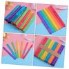jojofuny 200pcs Wooden Ice Cream Sticks for Ice Cream Making and DIY Crafts, Easy to Clean with Smooth Surface, and Creative Craft Projects view 3