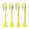 4pcs Replacement Toothbrush Heads,Compatible for Philips Series HY1100/HY1200 Electric Head(4pcs Yellow)