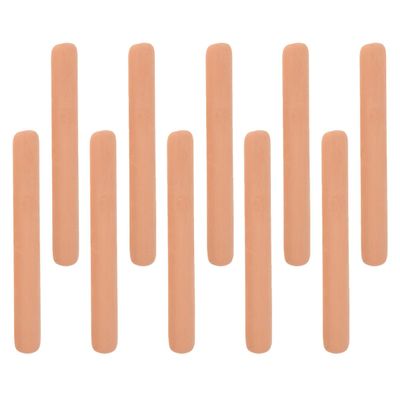 PHENOFICE Reusable Moisture Absorber 10pcs Terracotta Softening Sticks with Compact Design to Keep Sugar Soft and Prevent for Food Storage Containers for Jars and Airtight Boxes