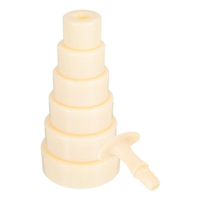 Adorainbow Silicone Round Tart Mould with Handle for Baking Desserts and Tart Shells, Sturdy and Stable Dough Tamper Tool for Easy Pressing, for Making Types of Pies