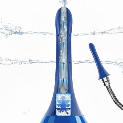 Shower Douche for Men - Enema Kit with 7 Spray Holes, Anal Cleaner Douche Shower Head Attachment for Home, Travel & Hotel Use