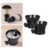 FreshCart Basics 6x 2 Pieces Shaving Soap Bowl Shaving Mug with Handle Portable Gift Heat Insulation Wet Shaving Bowl Shaving Bowl Soap view 3