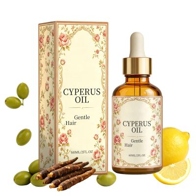 Cyperus Rotundus Oil, Natural Cyperus Rotundus Oil For Hair Removal, Inhibitor, Cyprus Rotundus Oil Reduces Body Unwanted Hair Growth, Minimizes Pores & Moisturizing, Suitable For All Skin Types (1PC)
