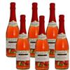 Variety Flavour Sparkling Soft Drink Glass Bottle 750ml Red Grape, Strawberry, Mango & White Grape, Refreshing Fizzy Beverage for Parties - dvn (12 x Bottle, Strawberry Sparkling Drink 750ml) view 1