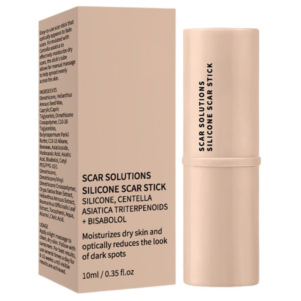 Scar Repair Stick - Silicone Remover for Skin | Smooth Gel for Old New Marks, Healing Tool for Raised Keloid, Daily Care for Stretch Burns C Section Sensitive Areas