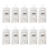 Auratrove Hanging Wardrobe Moisture Absorber Dehumidifier Bag with Calcium Chloride, 500ml Capacity for Closet Kitchen Basement Humidity Control, White view 4