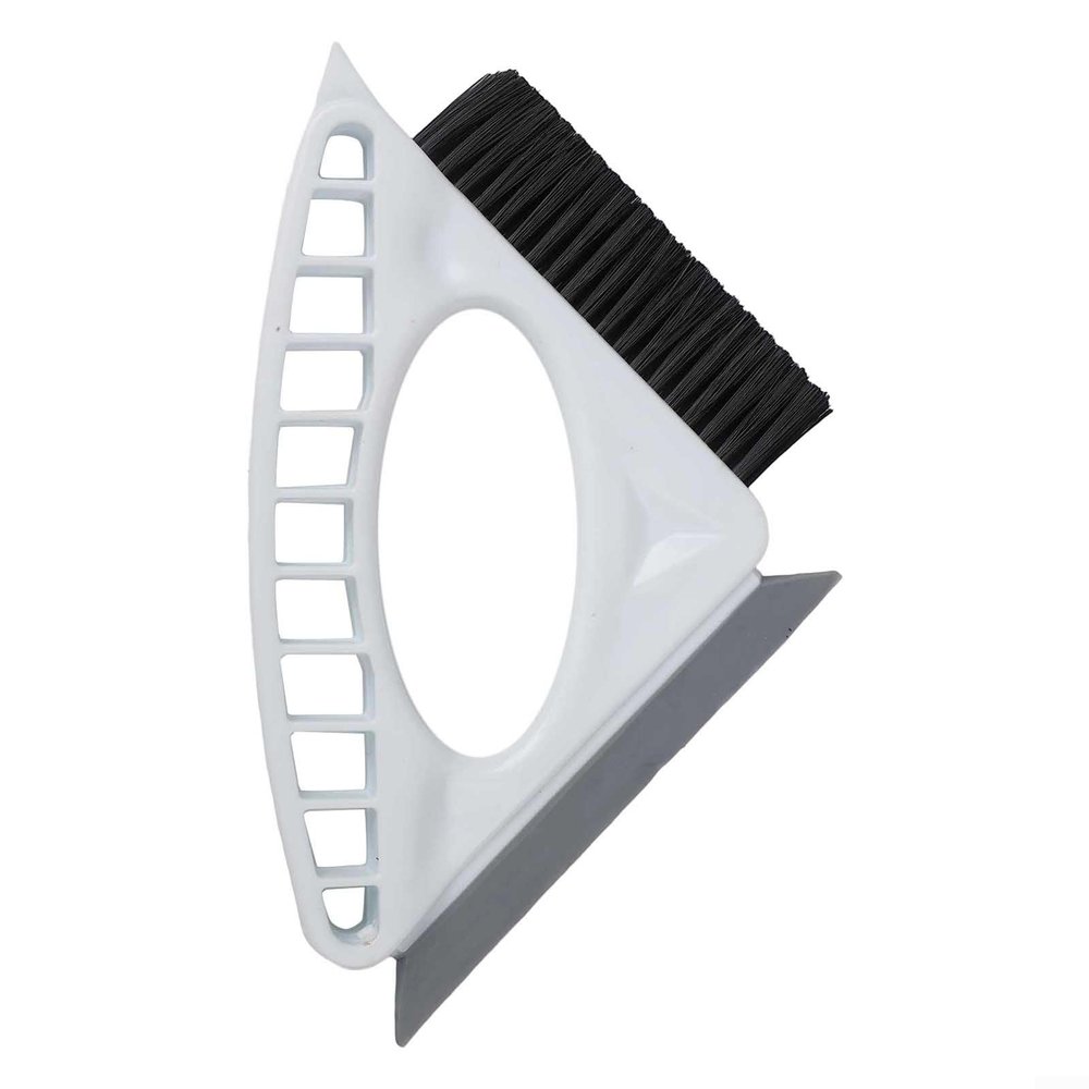 2Pcs Cleaning Brushes for Windows and Doors with Triangular Head, Designed for Precise Cleaning of Difficult For Narrow Spaces