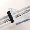 2Pcs Cleaning Brushes for Windows and Doors with Triangular Head, Designed for Precise Cleaning of Difficult For Narrow Spaces view 2