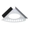 2Pcs Cleaning Brushes for Windows and Doors with Triangular Head, Designed for Precise Cleaning of Difficult For Narrow Spaces view 4