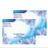 Fabric Conditioner Dryer Sheets Spring Awakening (2 Packs, 34 Sheets Each) Fresh Floral Scent, Reduces Static Cling, Softens Fabrics, Long-Lasting Tumble Dryer Freshness Booster view 1