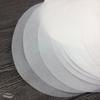 Angoily Baking Paper Lightweight Wood Pulp Material Non-Stick Round Double-Sided 50 Sheets Silicone Oil Paper 28cm White for Home and Shops Barbecue and Oven Use view 2