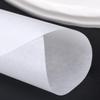 Angoily Baking Paper Lightweight Wood Pulp Material Non-Stick Round Double-Sided 50 Sheets Silicone Oil Paper 28cm White for Home and Shops Barbecue and Oven Use view 3