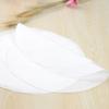 Angoily Baking Paper Lightweight Wood Pulp Material Non-Stick Round Double-Sided 50 Sheets Silicone Oil Paper 28cm White for Home and Shops Barbecue and Oven Use view 4