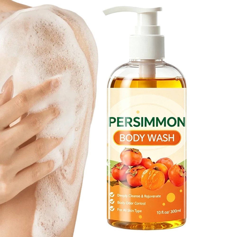 Body Wash Women 300ml Persimmon Hydrating Natural Bath Wash