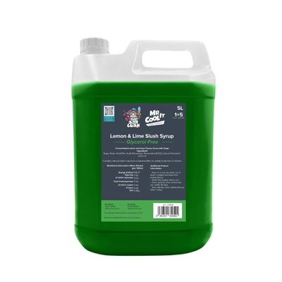Mr Cool It Lemon & Lime Slush Syrup 5L