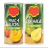 Peach Slices and Pear Halves in Light Syrup, 420G Each, Vegetarian & Vegan, Pack of 2 view 1