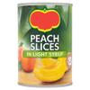 Peach Slices and Pear Halves in Light Syrup, 420G Each, Vegetarian & Vegan, Pack of 2 view 2