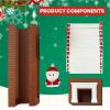 Elnwnnkc Holiday Count Down Decoration Elegant Christmas Chimney Toy with Gift Boxes for Family Celebration Kids Christmas Count Down Calendar view 3