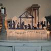 Elnwnnkc Nativity Scene Wood Festival Calendar Advent for Wall Mantels Tabletop Display Celebration Advent Home Decoration view 4
