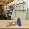 1/4 SAE Can Tap Valve Opener for R22 R134a R410A AC Gas, Metal Bottle Piercer with Neoprene Seal, Blue and Gold(Blue) view 4
