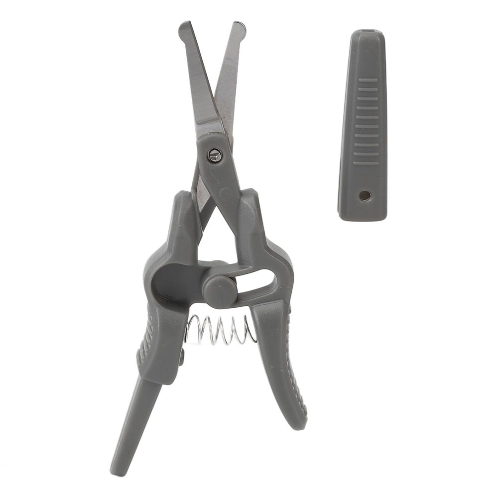 Nose Hair Removal Scissors Rounded Tip Stainless Steel Grooming Trimming Nasal Hair Cutting Scissors