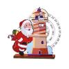 Elnwnnkc Artisanal Advent Calendar with Toss Hurdles, Modern Wooden Countdown Decor for Bedroom & Living Room Modern Wooden Arrival Calendar Artisanal Christmas Deck view 3